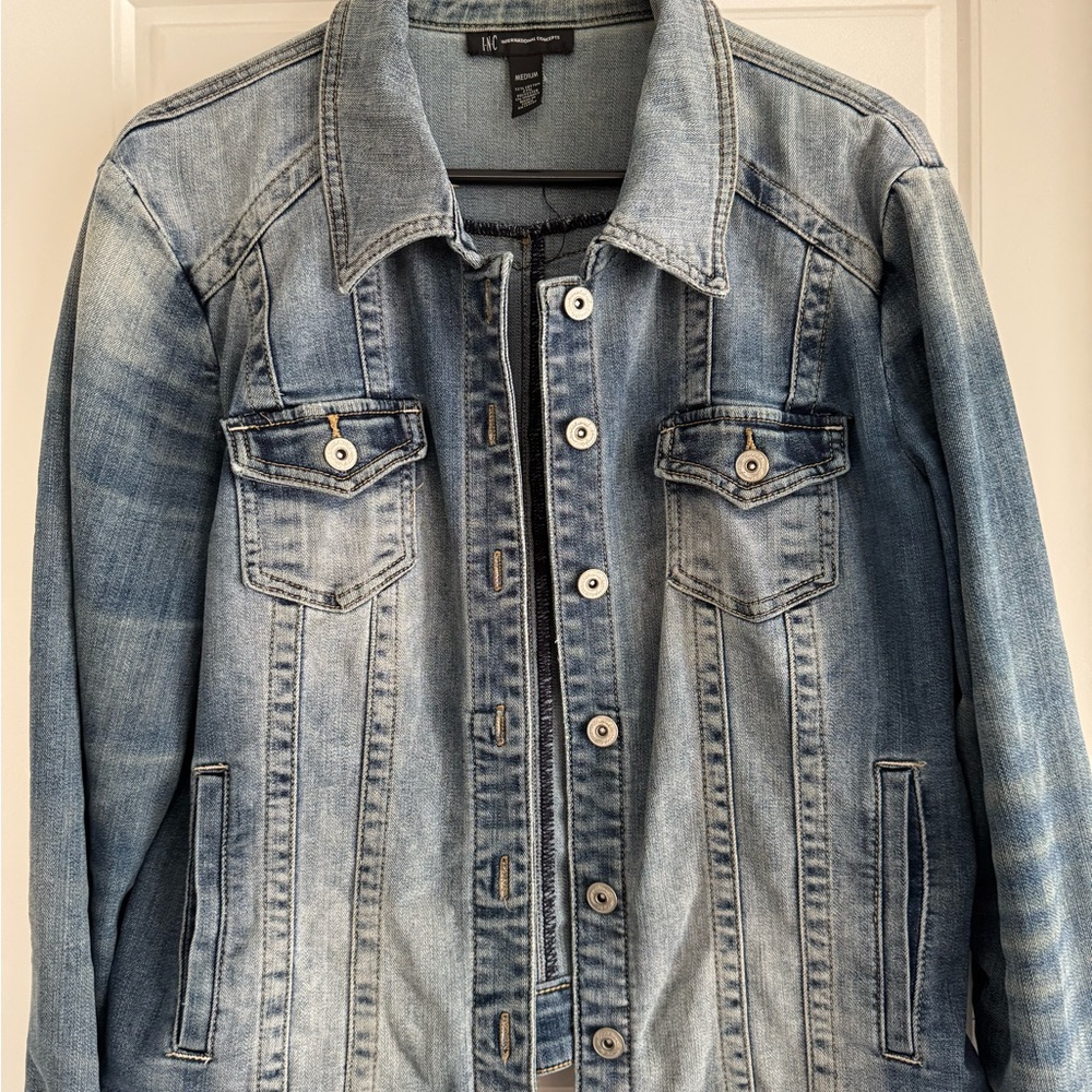 INC denim jacket